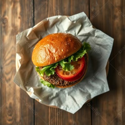 Imagem Gratis De Hamburguer Artesanal Realista Free Hamburgueria Burguer