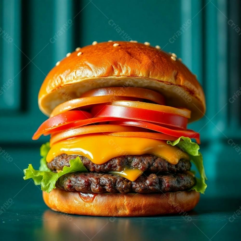 Imagem Gratis De Hamburguer Artesanal Realista Free Hamburgueria Burguer