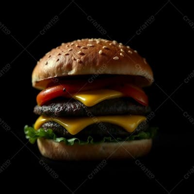 Imagem Gratis De Hamburguer Artesanal Realista Free Hamburgueria Burguer