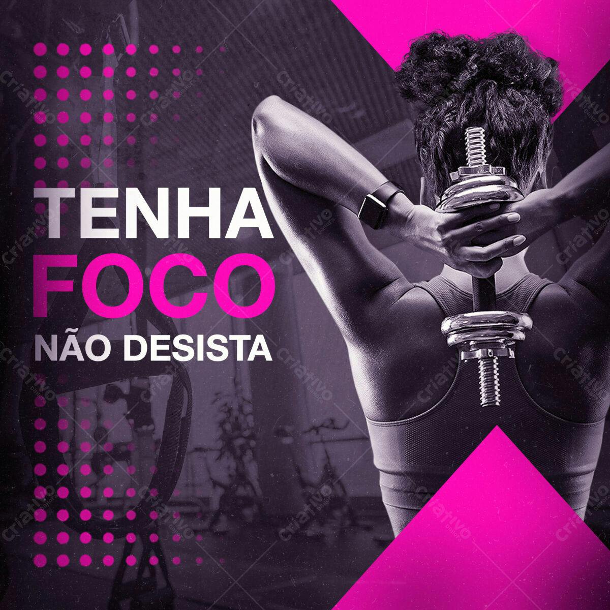 Post para Academia PSD Editável