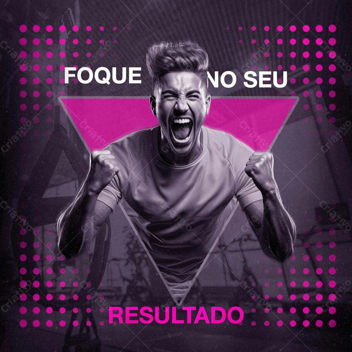 Post para Academia PSD Editável