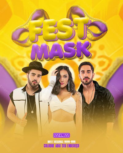 15 Fest Mask Feed