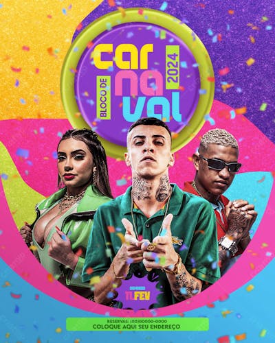 25 Bloco De Carnaval 2024 Feed