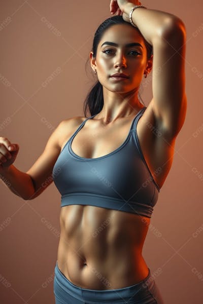 Mulher De Academia Bonita E Sarada