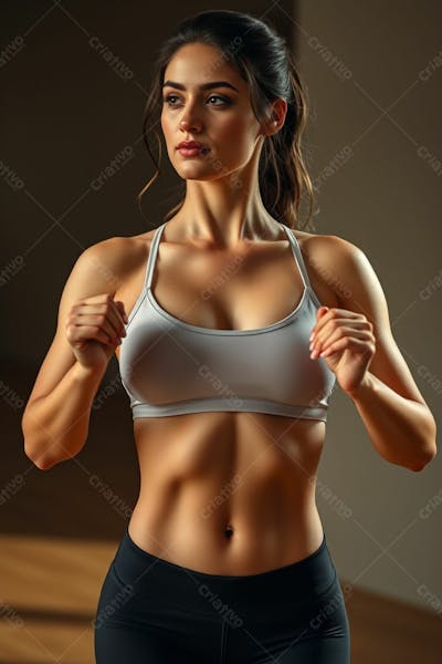 Mulher De Academia Bonita E Sarada