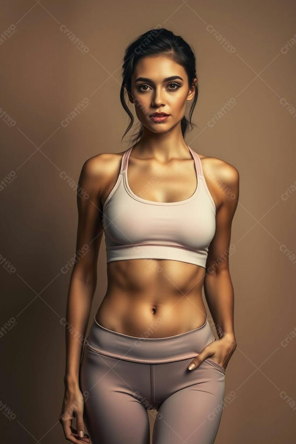 Mulher De Academia Bonita E Sarada