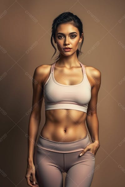 Mulher De Academia Bonita E Sarada