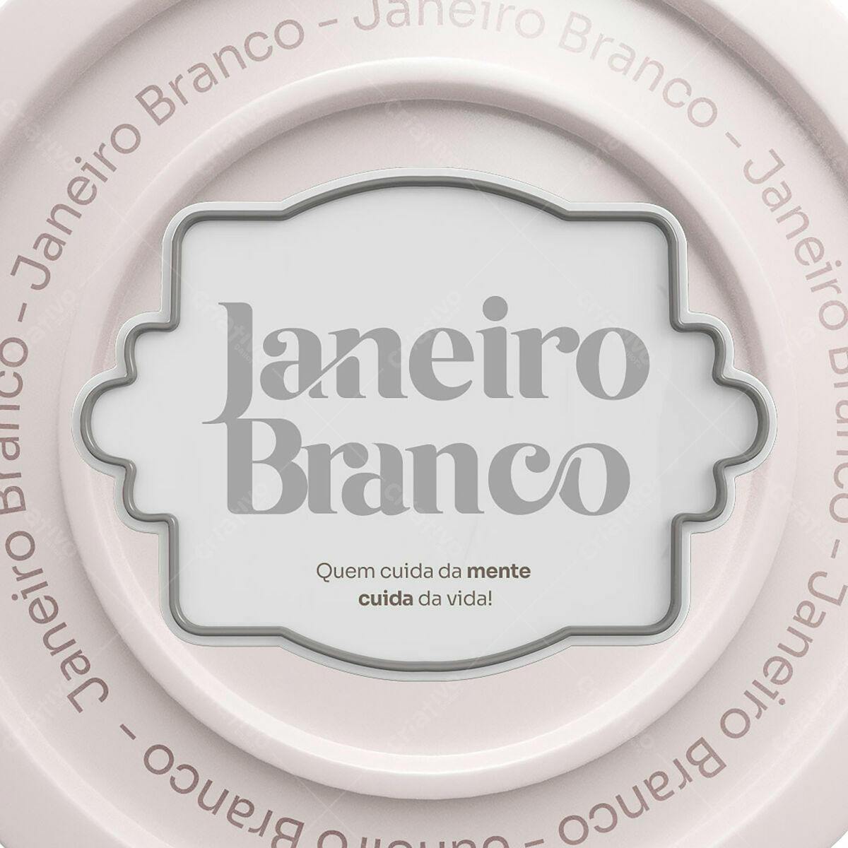 Embalagem para Produto de Saúde Mental PSD Editável