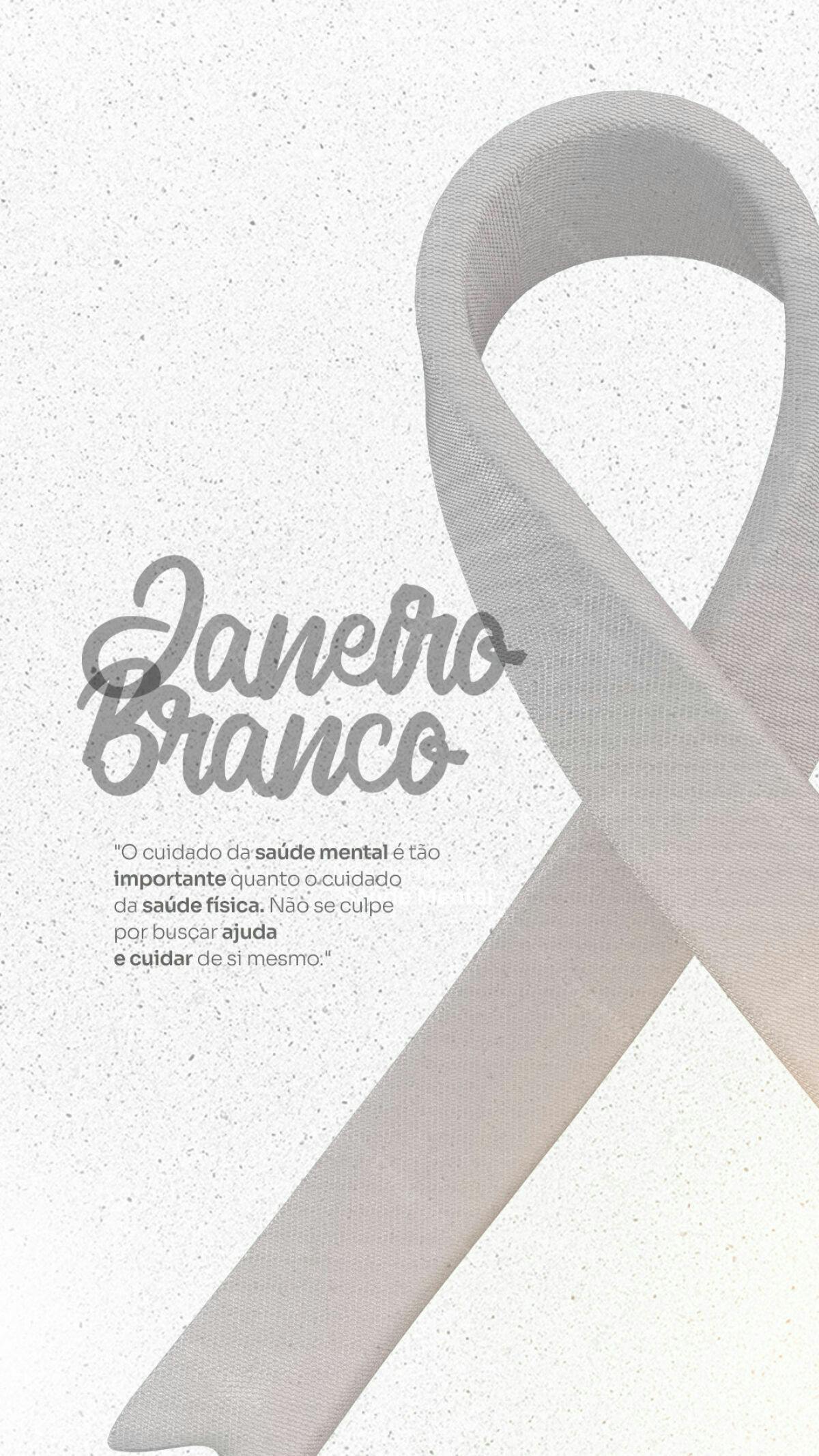 Poster Janeiro Branco PSD Editável
