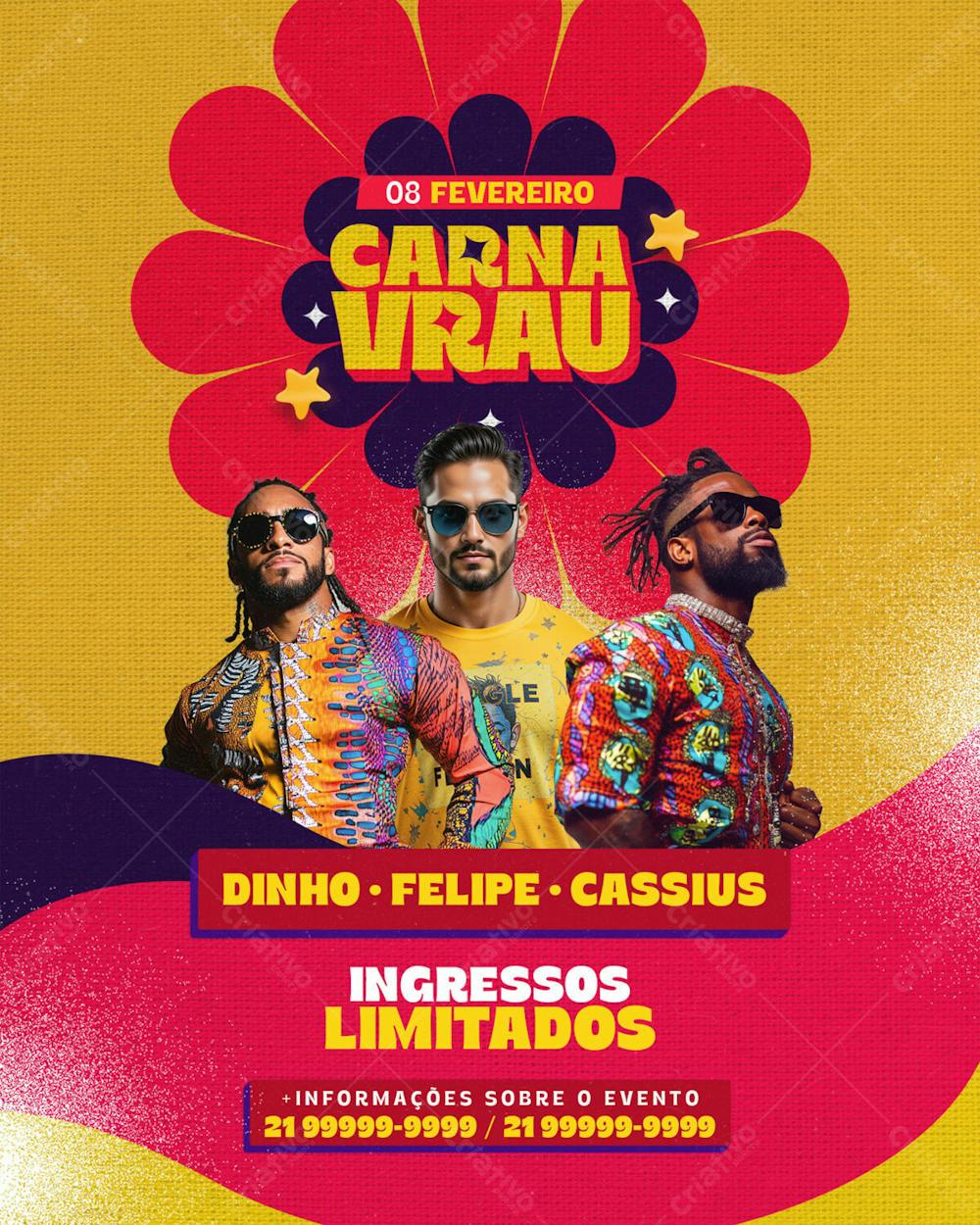 Flyer Evento Carna Vrau Feed