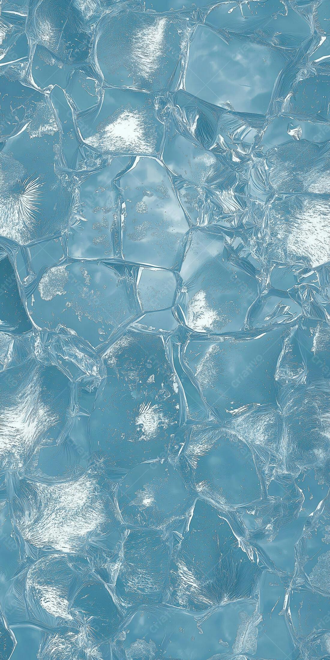 Textura Gelo Azulado para Fundo Frio