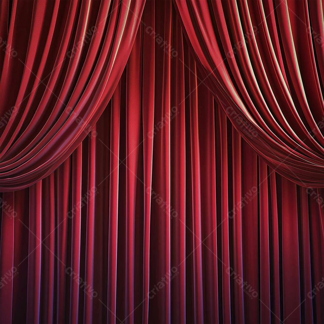 Textura Tecido Veludo Vermelho para Fundo