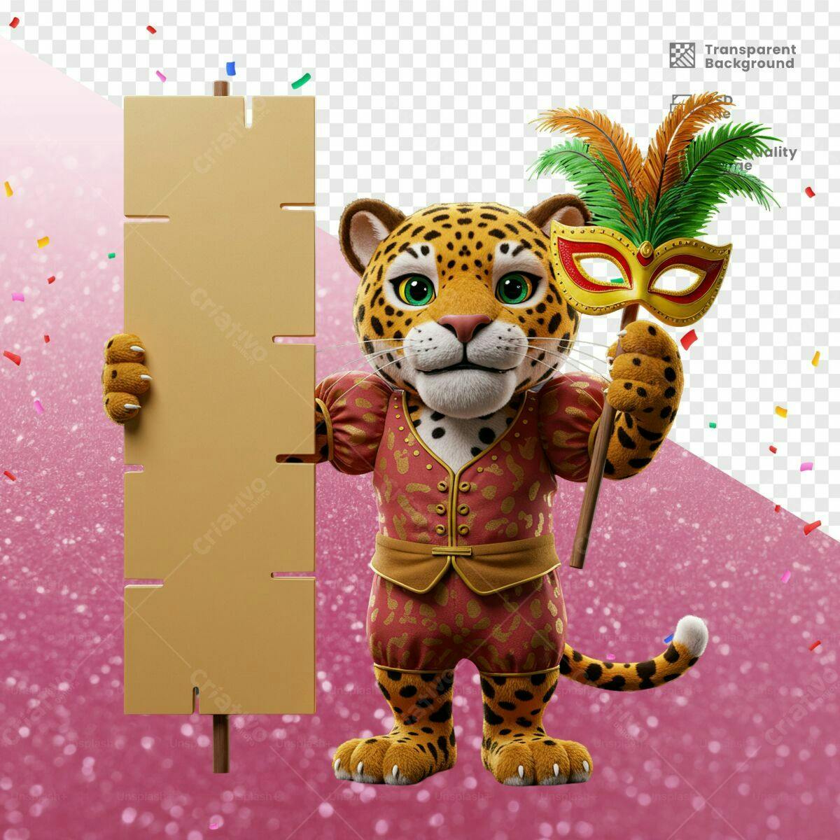 Carnaval Jaguares PSD Editável