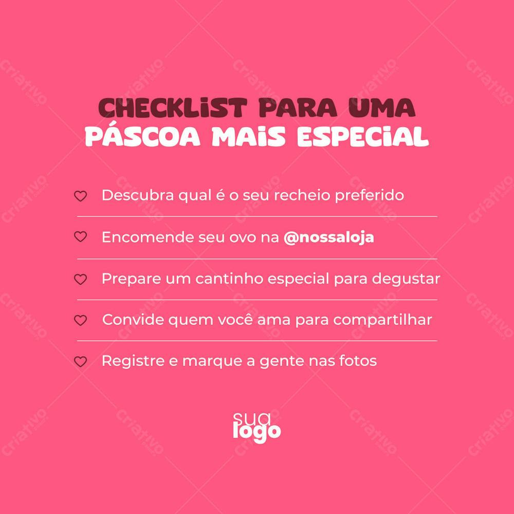 Modelo Psd Midia Social Folheto De Marketing Pascoa