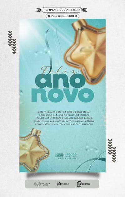 Flyerr Social Media Post Psd De Final De Ano