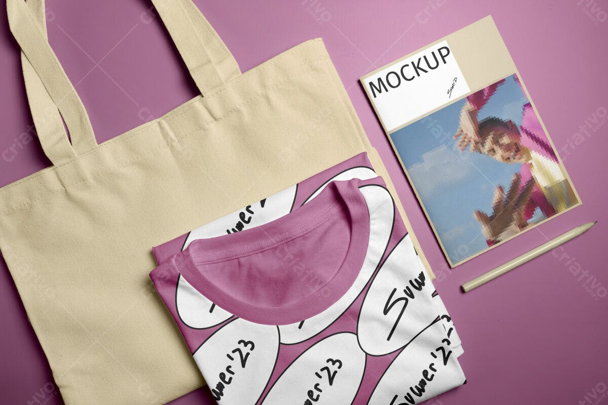Kit Verão Rosa PSD Editável