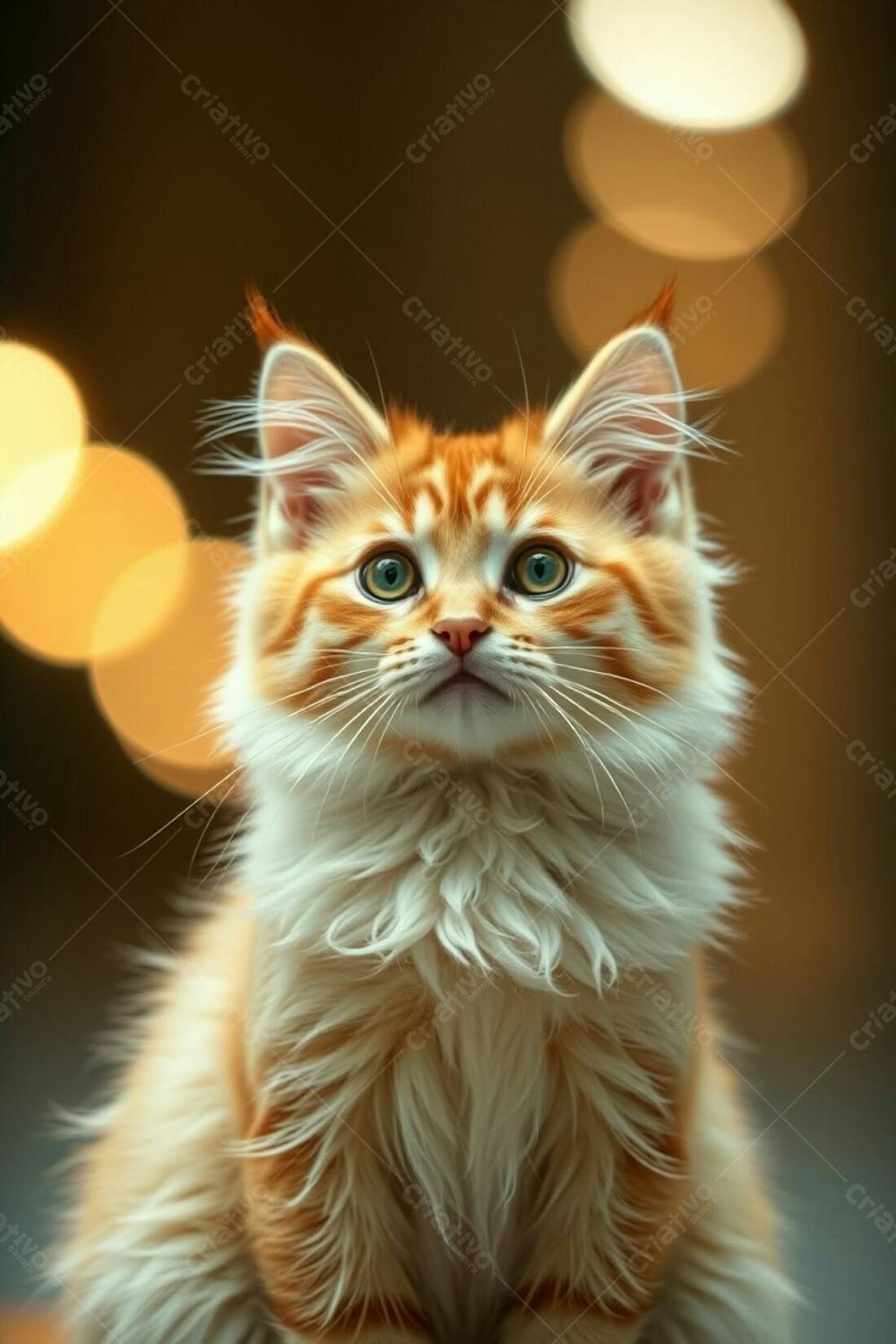 A Fullhd Photorealistic Image Of A Cute And Fluffy Pet Cat, Graceful And Elegant With Refined Features. Soft Cinematic Haze, Natural Earth Tones Of Browns And Beiges, Muted Colors, Soft Focus, Hazy Background, L