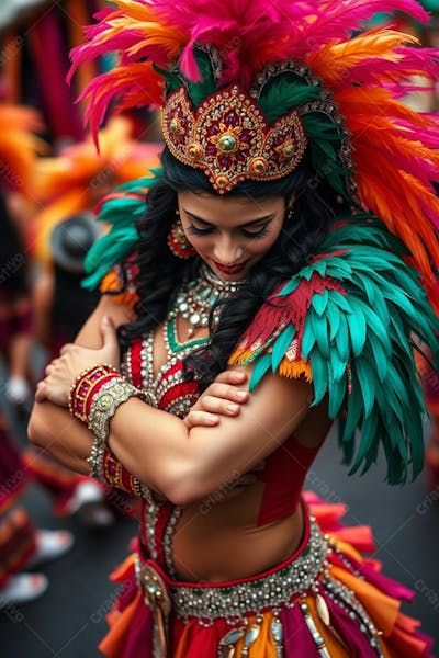 Musa Do Carnaval Mulher Feliz No Carnaval Imagem Em Png Fullhd 4K Gratis
