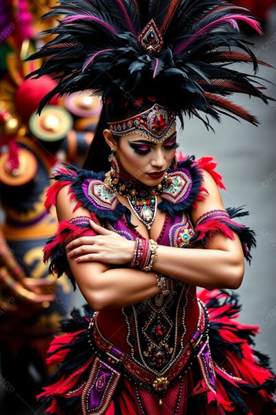 Musa Do Carnaval Mulher Feliz No Carnaval Imagem Em Png Fullhd 4K Gratis