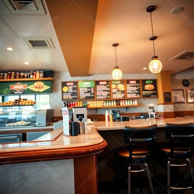 Imagem De Um Balcão De Um Restaurante, Pizzaria, Lanchonete E Hamurgueria Png Gratis Free