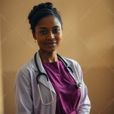 Imagem Png De Médico Vestindo Uniforme Roxo Janeiro Roxo