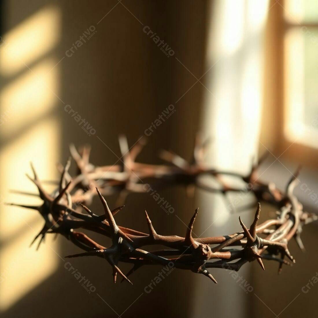 Coroa de Espinhos Jesus Cristo sofrimento