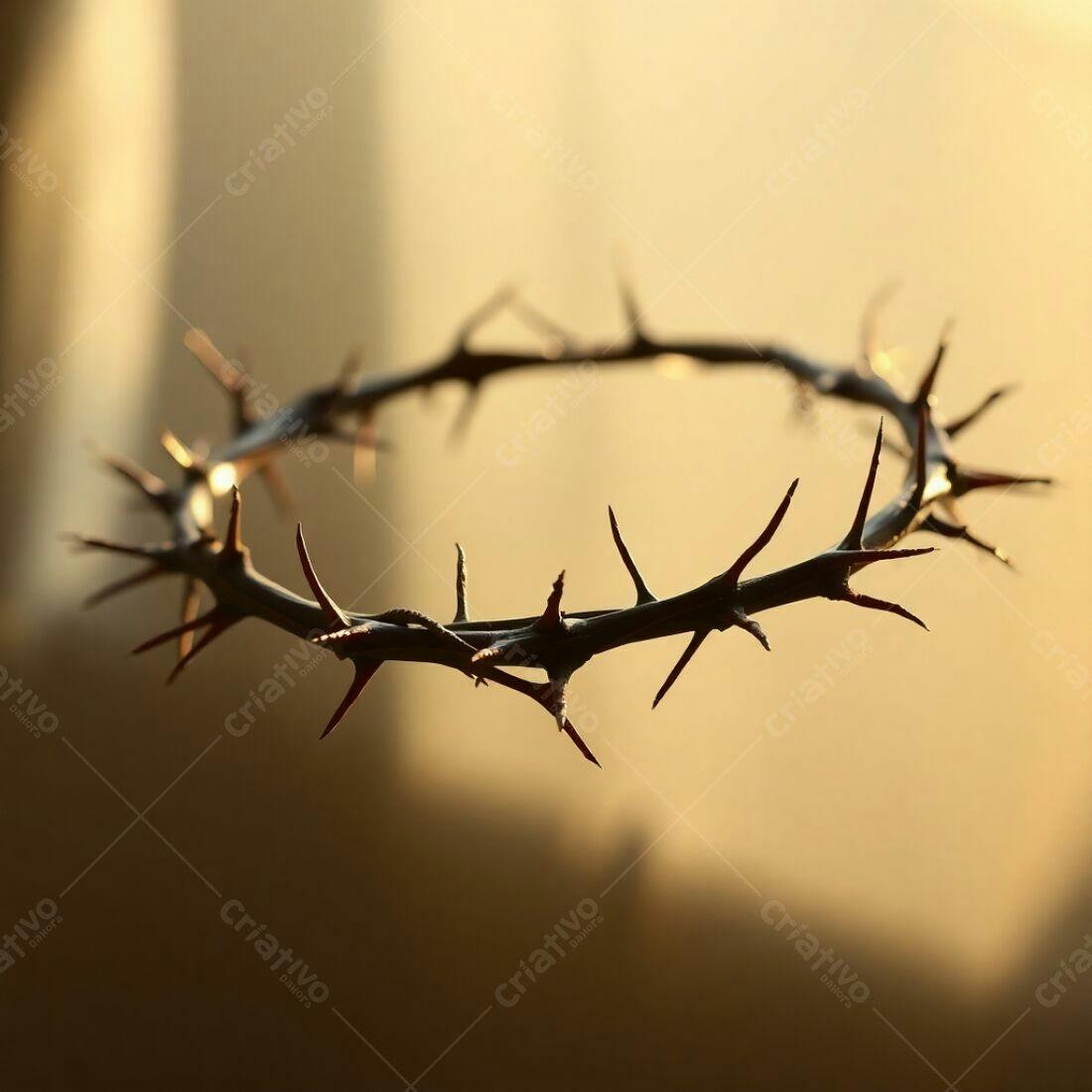 Coroa de Espinhos em Detalhe