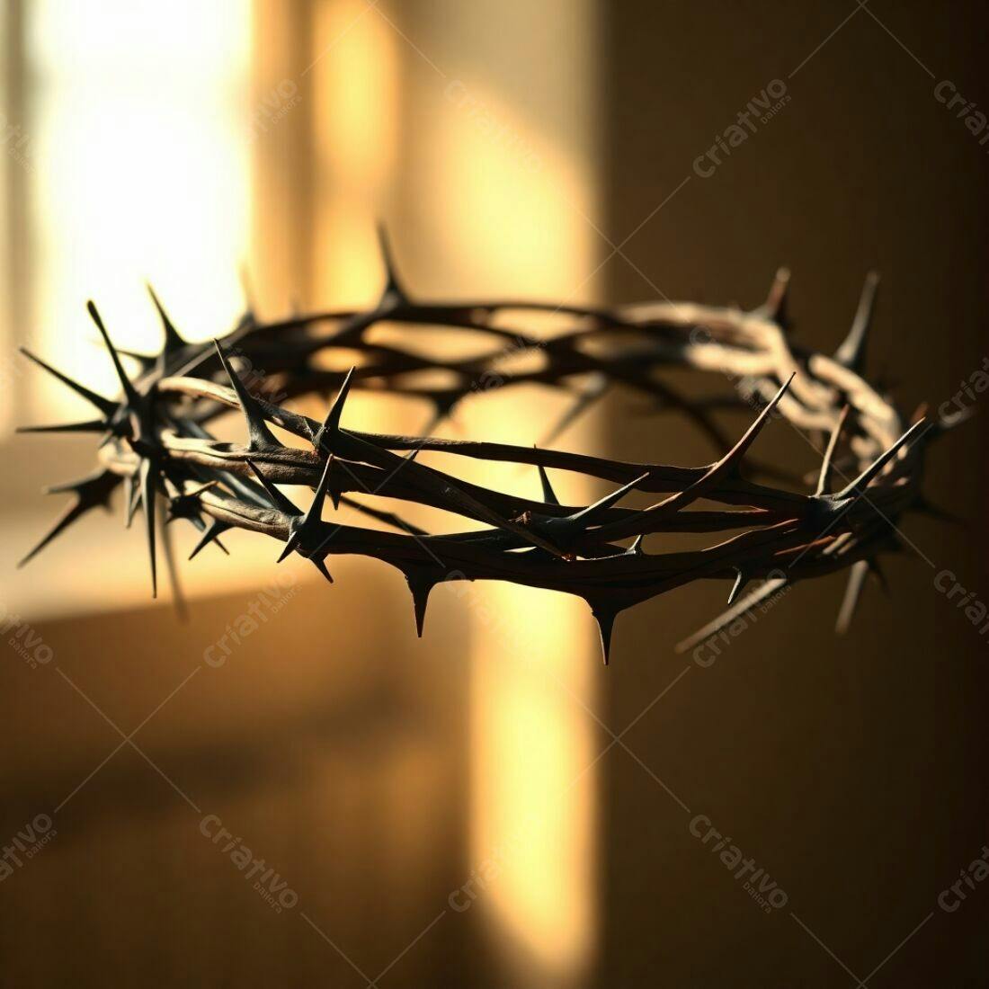 Coroa de Espinhos Jesus Cristo sofrimento
