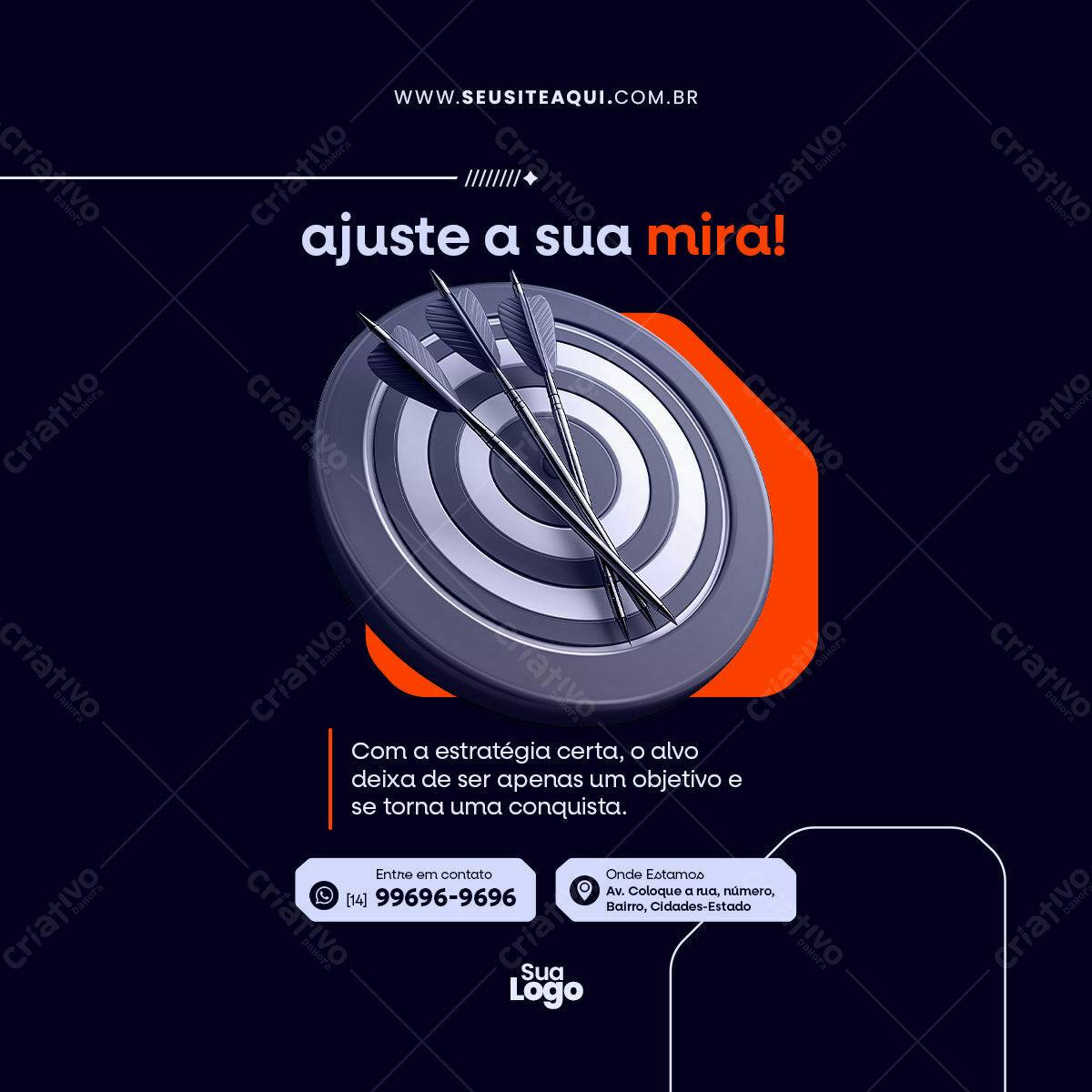 Post para Redes Sociais PSD Editável