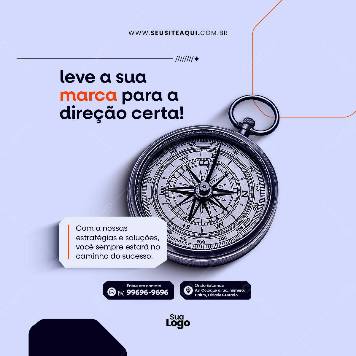 Postagem para Redes Sociais PSD Editável