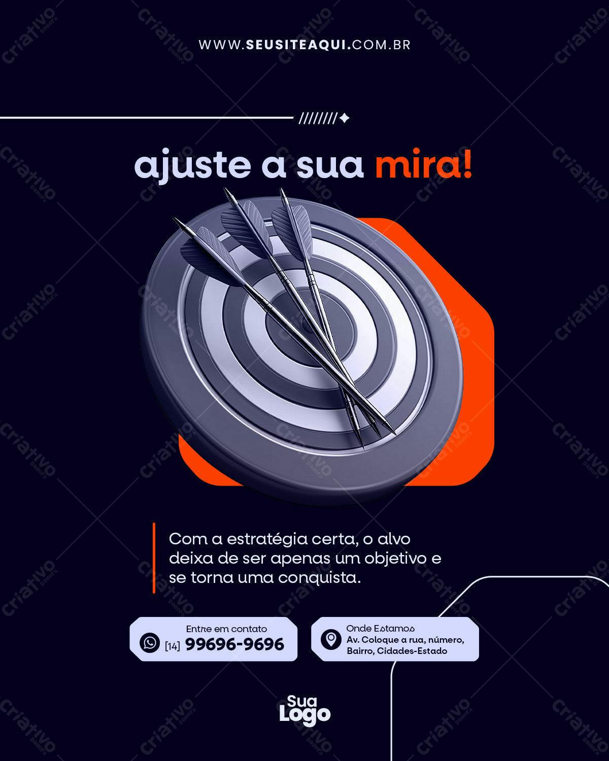 Post para Redes Sociais PSD Editável