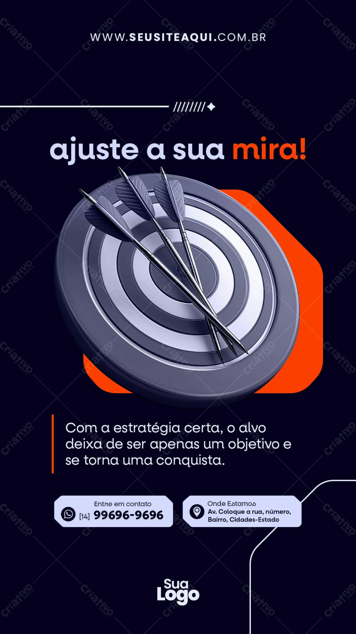 Flyer para Negócios PSD Editável