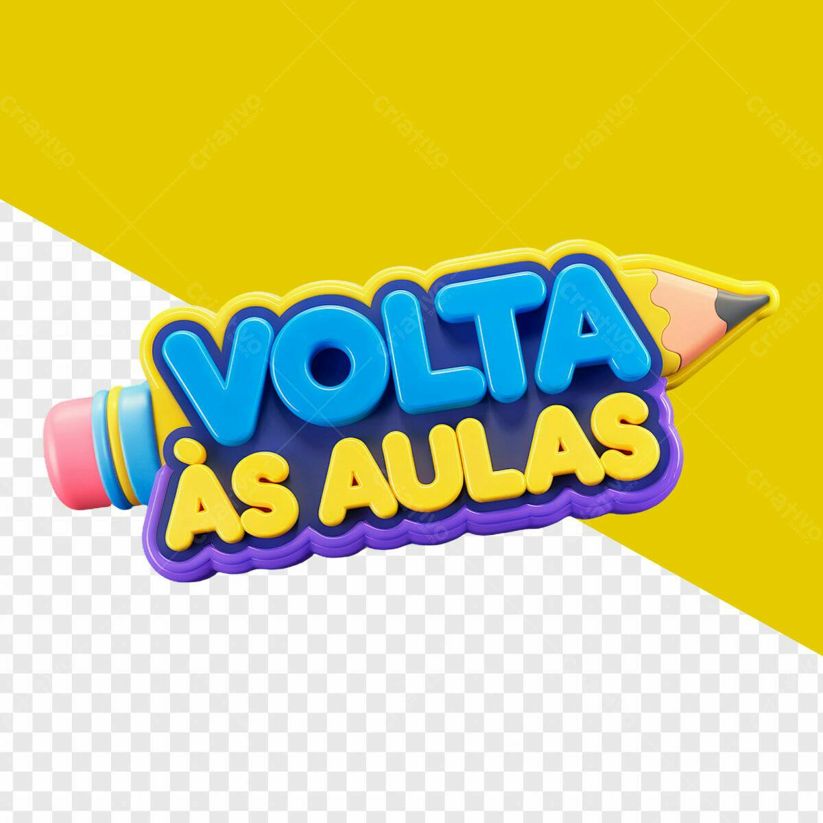 Kit Voltar às Aulas PSD Editável