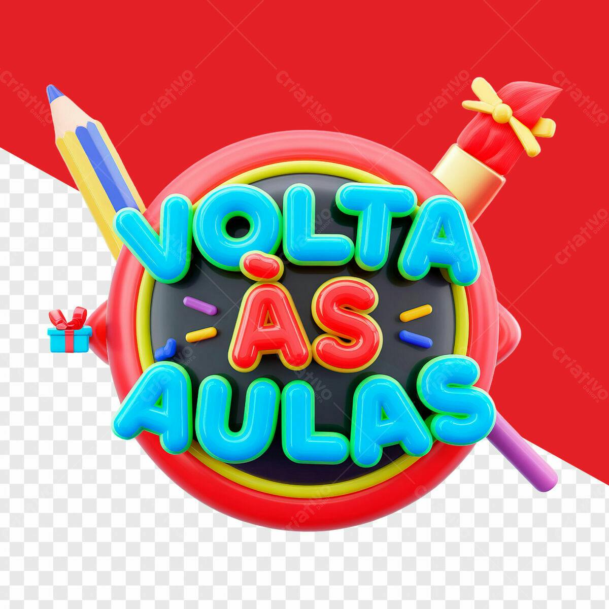 Banner Volta às Aulas PSD Editável