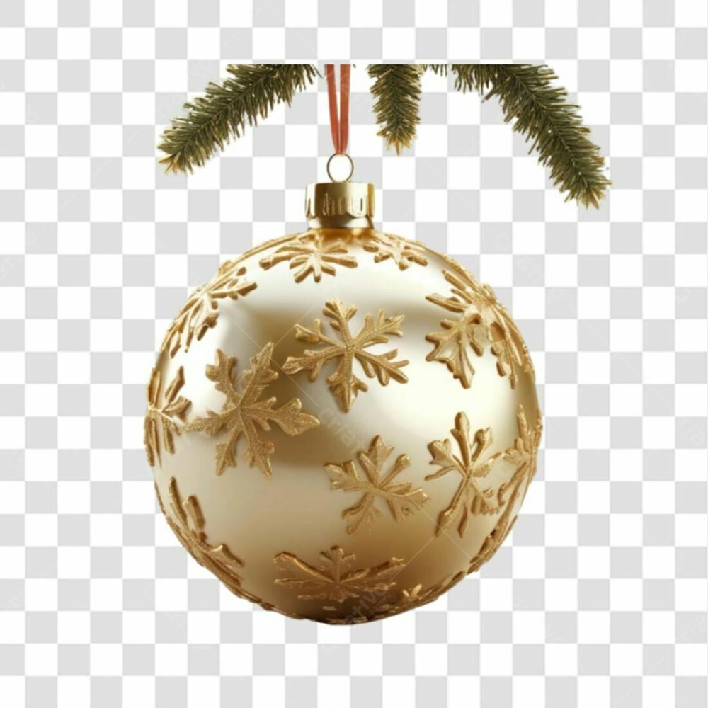 Bola De Natal Enfeites Natalinos Png Transparente