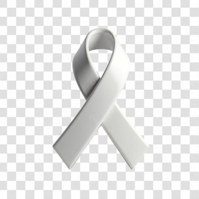 Laço Branco Sem Fundo Da Campanha Janeiro Branco Png
