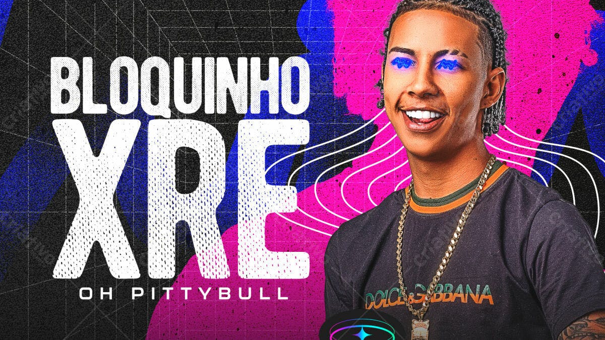 Flyer Bloquinho XRE Oh Pitbull PSD Editável