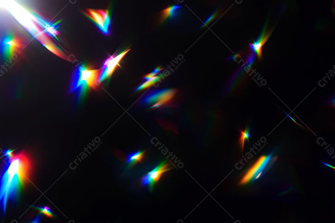 Textura Holográfica Arco-íris para Fundo
