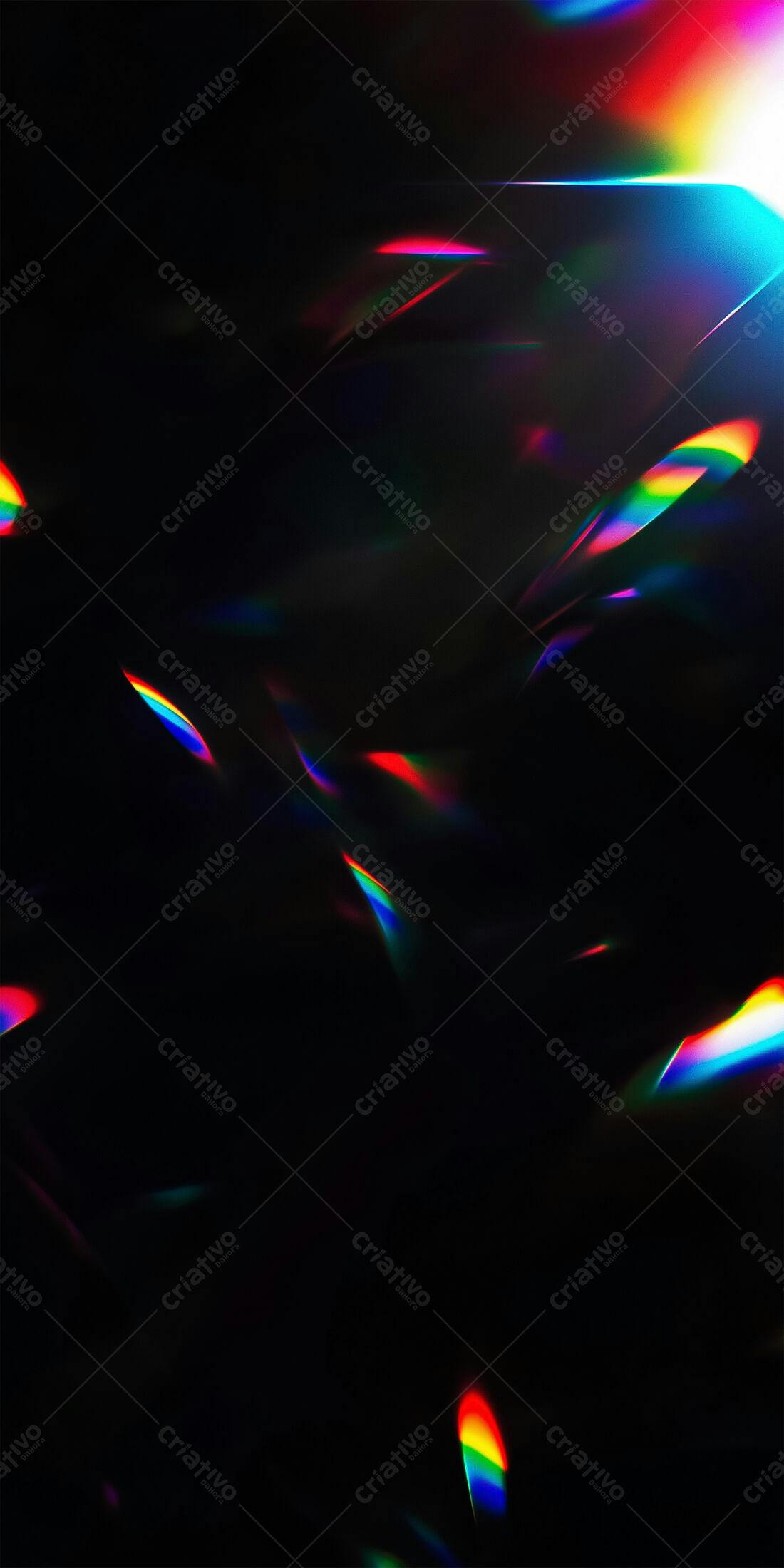 Textura Holográfica Arco-íris para Fundo