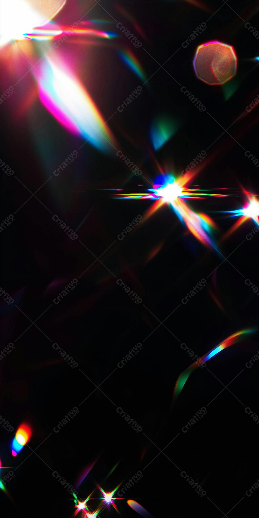 Textura Luz Holográfica para Fundo