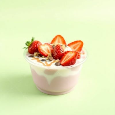 Imagem Realista De Um Copo De Açai E Cupuaçu Foto