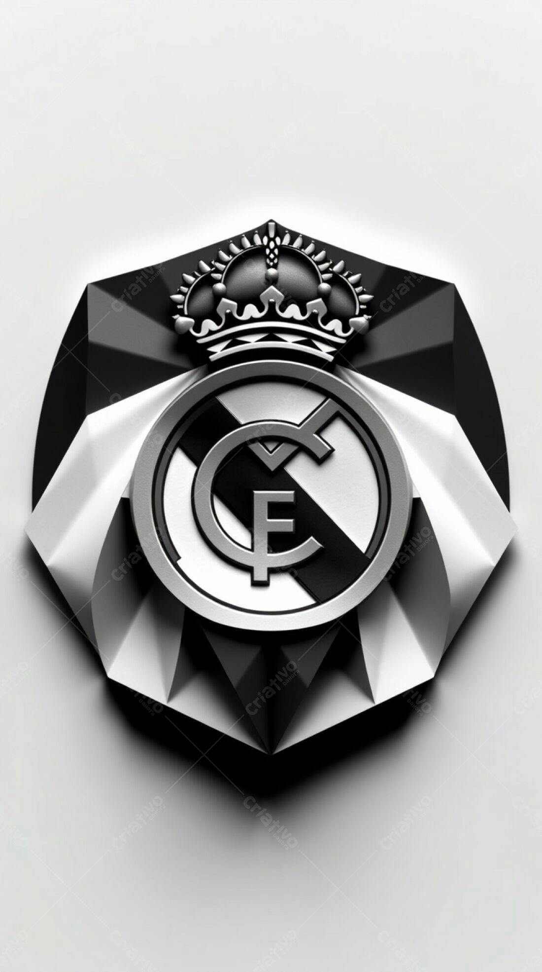 Brasão Real Madrid versão moderna