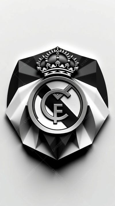 Imagem De Capa De Fundo Do Celular Da Bandeira Do Clube Real Madrid