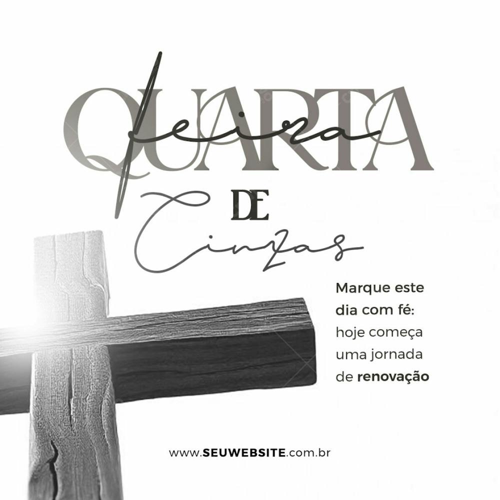 Quarta Feira De Cinzas Dia De Renovação 01