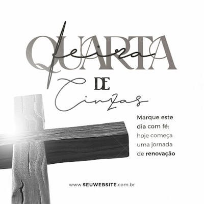Quarta Feira De Cinzas Dia De Renovação 01
