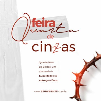 Quarta Feira De Cinzas Dia De Entrega A Deus 01