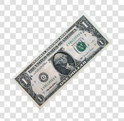 Nota De Moeda De Dólar Transparente Png 4K De Alta Resolução