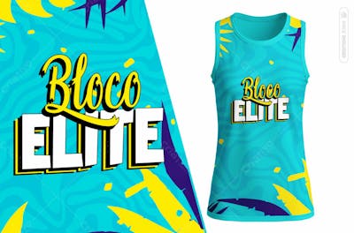 Mockup De Modelo De Camiseta Bloco De Carnaval Abadá Design Totalmente Editavel