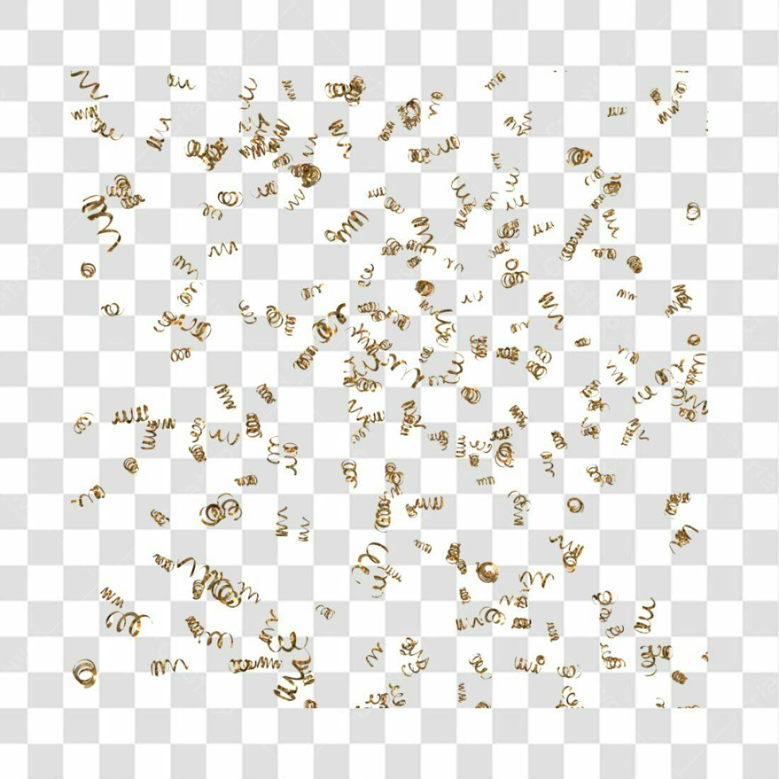 Icone Festa Confeito Dourado PNG com fundo transparente