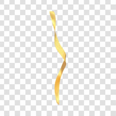 Fita Dourada De Cetim Png Com Fundo Transparente